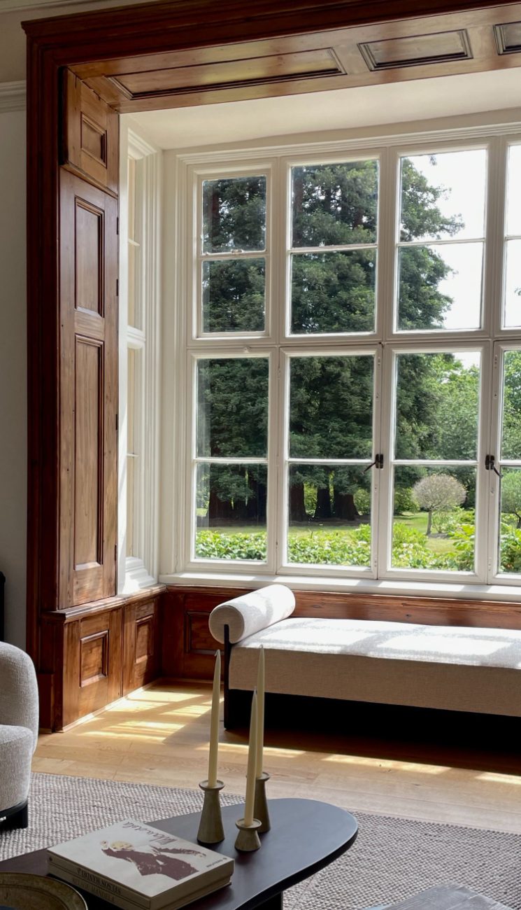 Interior with garden view